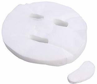 S Mark Smark Facial Sheets with Cotton Under Eye Mask Sheets DIY Cosmetic Face to Skin Care Mask - Approx 100 pieces Face Wash