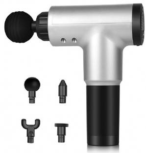 TRENTO ENTERPRISE mini Massage Gun Fascial Gun Cordless Hand-Held Deep Tissue and Muscle Massage Deep with 4 Massage Head Fascial Gun