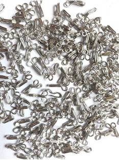 Mancloem Pack Of 100 Hooks for Blouse, kurti Hook Eye
