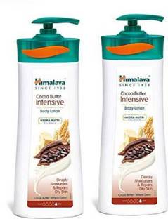 HIMALAYA cocoa butter intensive Body Lotion 400ml X 2