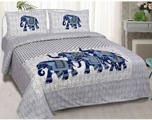 Rekha boutique Cotton Double Bed Cover