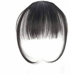 V WOMEN GIRLS Front Fringes Extensions in Front Bangs Fringe Hair Extension
