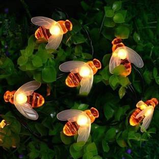 NISCO 16 LEDs 3 m Gold Steady String Rice Lights