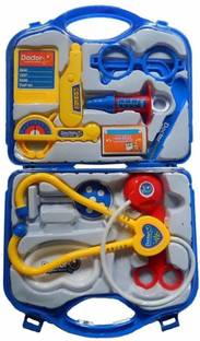 Pranab Doctor kit toys for kids, Doctor kit pretend Play Doctor play set medical carry case toy set fun toy gift Early Education for kids.