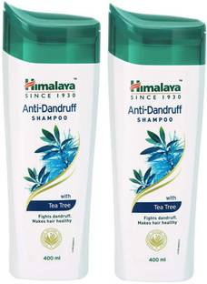 HIMALAYA Herbals Anti-Dandruff Shampoo Removers Dandruff Soothes Scalp 400ml Each