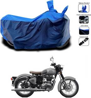 SEBOMGO Waterproof Two Wheeler Cover for Royal Enfield