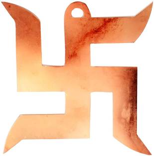 DEVAMA THE DIVINE original copper swastik Copper Yantra