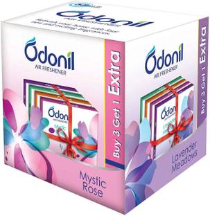 Odonil ASSORTED Blocks Air Freshener – 50 g (Buy 3 get 1)