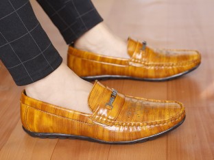 loafers tan men