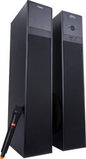 IMPEX Thunder T3 Plus 100 W RMS Wireless Mic Tower Speaker With 100 W Bluetooth Home Theatre