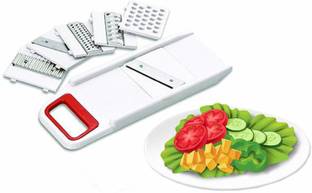 SWISS WONDER 69-6 in 1 Vegetables Slicer, Cutter and Fruit Dicer Grater Set Vegetable & Fruit Grater & Slicer