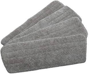 MS MODSTYLE Microfiber Spray Mop Pads Flat Replacement Heads for Wet and Dry Mops Wet and Dry Microfiber Cleaning Cloth