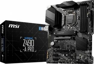 MSI Z490-A PRO ATX LGA 1200 Gaming LGA 1200Socket ATX Intel Z490 Chipset DDR4 Motherboard for Desktop