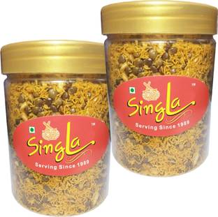 Singla Dal Biji namkeen Healthy snacks Combo (Pack of 2 * 200, 400g)