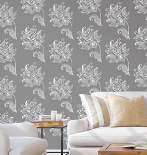 Decor now FLORAL PATTERN Size : ( 16-inch x 24-inch) Stamped Floral design Wall Stencil Reusable Wall Painting Stencil for Home Decoration Wall Stencil Stencil