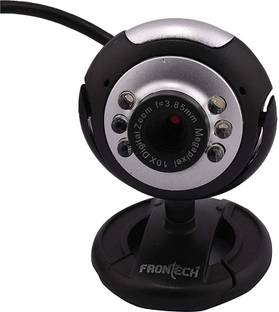FRONTECH WEB CAM FT-2251 20 HD  Webcam with Built-In Microphone with Night Vision USB Connectivity