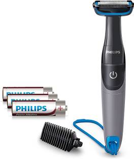PHILIPS BG1025/15 | Body Groomer, Skin Protection System Trimmer 45 min  Runtime 2 Length Settings