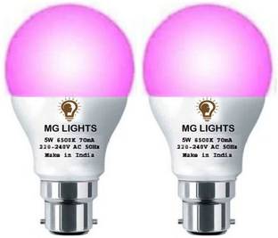 mg lights 5 W Basic Arbitrary B22 LED Bulb