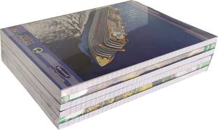 Bright A4 College Long book A4 Notebook Ruled 260 Pages