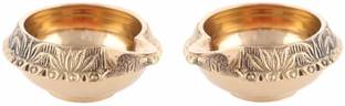 SBBCO Brass (Pack of 2) Table Diya Set