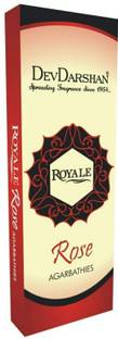 DEVDARSHAN Royale Rose Agarbathies (Pack of 6) 100g Each ROSE