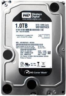 WD WD1002FAEX 1 TB Desktop Multicolor SATA Internal Hard Disk Drive (HDD) (WD1002FAEX)