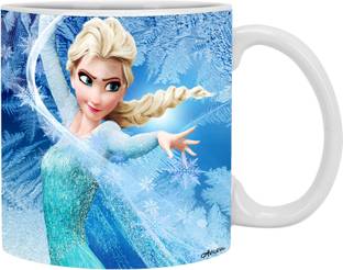Avavia Happy Birthday Gift "Frozen Doll" for Friend|Sister|Daughter|Printed Ceramic Coffee Mug