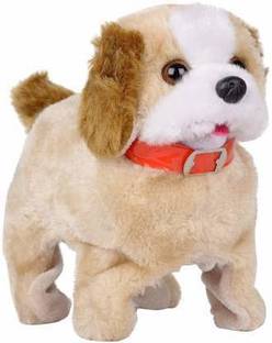 NKZ Walking and Barking Dog Soft Toy Fantastic Puppy Battery Operated Back Flip Jumping Dog Jump Run Toy Kid