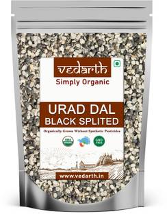 Vedarth Organic Black Urad Dal (Split)