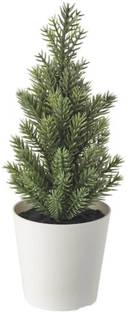 IKEA Artificial potted plant with pot, in/outdoor/Christmas tree green Bonsai Wild Artificial Plant  with Pot