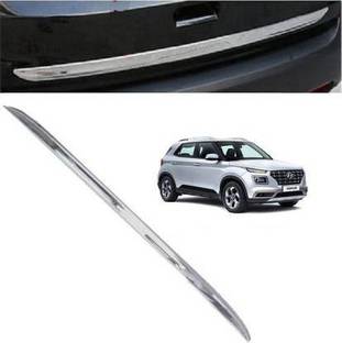 auto universe Rear Chrome Dicky patti / Dicky trim / Dicky Garnish / Diggi Garnish / Rear Boot Garnish Chrome suitable for Hyundai Venue Chrome, Glossy, Matte Hyundai Venue SX 1.0 Petrol Rear Garnish