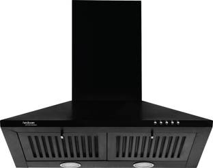Hindware Myra BLK 60 Wall Mounted Black 1000 CMH Chimney