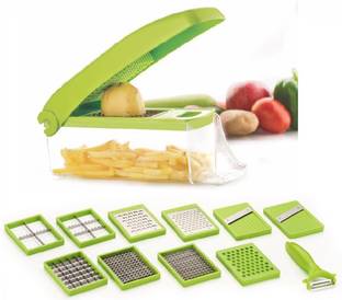 KEEPWELL NICER DICER 12 IN 1 MULTI USE VEGETABLE AND FRUITS CHOPPER Vegetable & Fruit Grater & Slicer