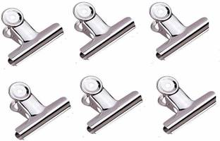 True-Ally 75mm 3 inch Bull-Dog Binder Clip Clamp for Office, Home, School, Big Stainless steel Bulldog binder clip