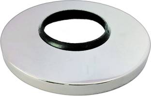 Life Vision Metropole Brass Round Flange | Chrome Plated Suitable for Jaquar Type Models Pack Of 1 Piece Plate Flange