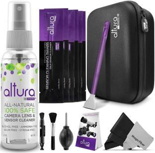 Altura Photo Professional Cleaning Kit for DSLR Cameras and Sensors Bundle for Mobiles