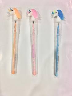 Sawariya Sarkar Enterprises Unicorn pencil Pack of 3 Pencil