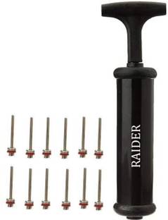 Raider Football Pump , Basketball Pump, Volley ball Pump with 12 needle Football Pump, Volleyball Pump, Basketball Pump, Handball Pump Pump
