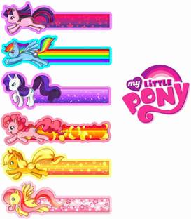 DivineDesigns 53 cm Pony Unicorns Cute Horses Sticker Self Adhesive Sticker