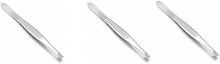 Preety Stainless Tweezer, Rhinestone Picker, Square Tip, for Eyebrows making