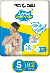 Miss & Chief by Flipkart Active Diaper Pants - S