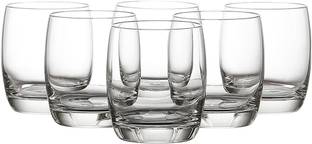 baluda (Pack of 6) Ivory Drinking Glasses Glass Set Water/Juice Glass