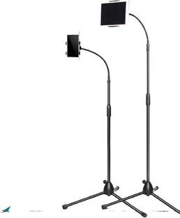 Hold up 2.1m Lazy Mobile Holder with Height-Adjustable Stand and 360° Adjustable Gooseneck Mobile/Tablet Holder for Leisure Watching and/or Photoshoot & Videography Mobile Holder