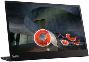 Lenovo 35.56 cm (14 inch) Full HD LED Backlit IPS Panel Monitor (ThinkVision M14)