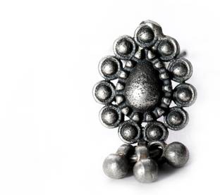 jsaj Sterling Silver Plated Sterling Silver Nose Ring