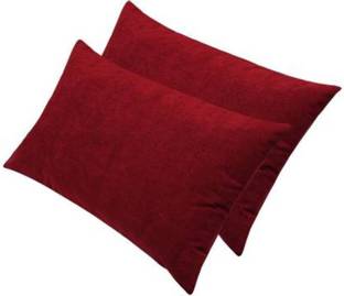 Uppercut Plain Cotton Filled Zipper Standard Size Pillow Protector