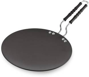 Strobine Iron tawa with handle for Roti Tawa/ chapati / paratha etc. Roli Making, Rotli Maker, Roti Tavdi,Pan set, Hard Anodised Non-Stick Tawdi,Tawa, Lodhi KitchenWare, Home Appliances, Cooking Set,Cookware Tawa (Dia-24) Tawa 24 cm diameter  (Iron) Tawa 24 cm diameter Roti Pan Tawas Hard Anodised Roti Tava Wire Handle With Sleeve Roti Tawa Tawa 24 cm diameter