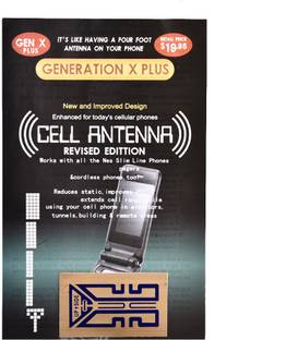 HARI ENTERPRISE Outdoor Cell Phone Mobile Phone Signal Enhancement Gen X Antenna Enhancer Improve Stickers Camping Tools Antenna Amplifier