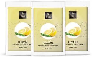 GOOD VIBES Brightening Sheet Mask - Lemon