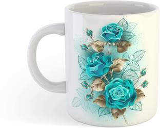 BuyAmaze Amazing Creative Flower Design Ceramic Coffee Mug